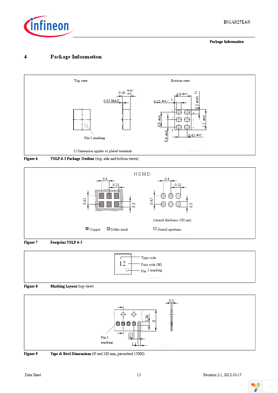 BGA 825L6S E6327 Page 15